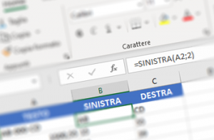 La Funzione SINISTRA © Excel Espresso