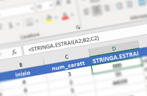La Funzione STRINGA.ESTRAI © Excel Espresso